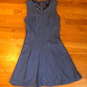 Fit and flare eyelid dress